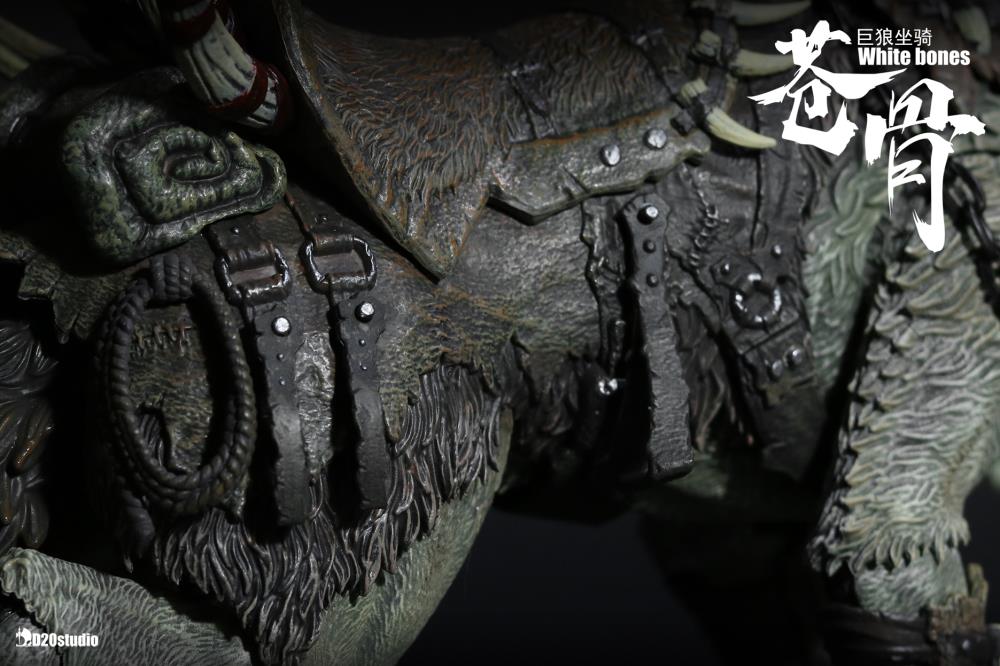 White Bone Wolf (Grey) 1/12 Scale Figure Gallery Image 5