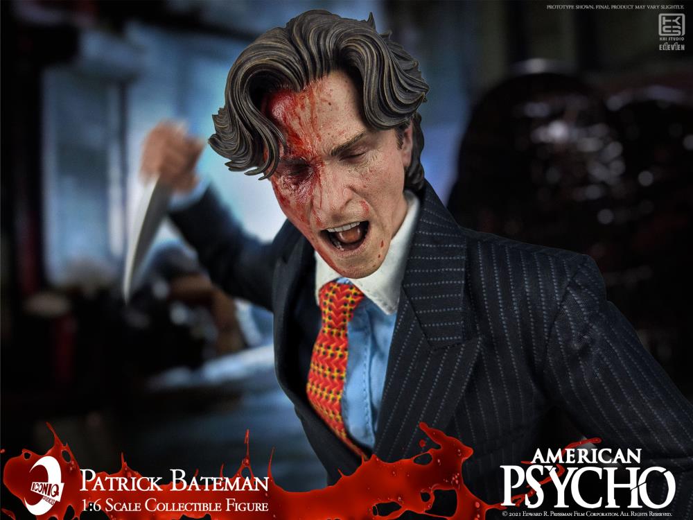 American Psycho Silver Screen Series Patrick Bateman 1/6 Scale Collectible Figure Gallery Image 9