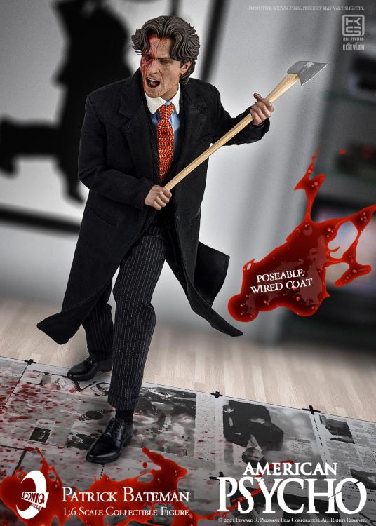 American Psycho Silver Screen Series Patrick Bateman 1/6 Scale Collectible Figure Gallery Image 5