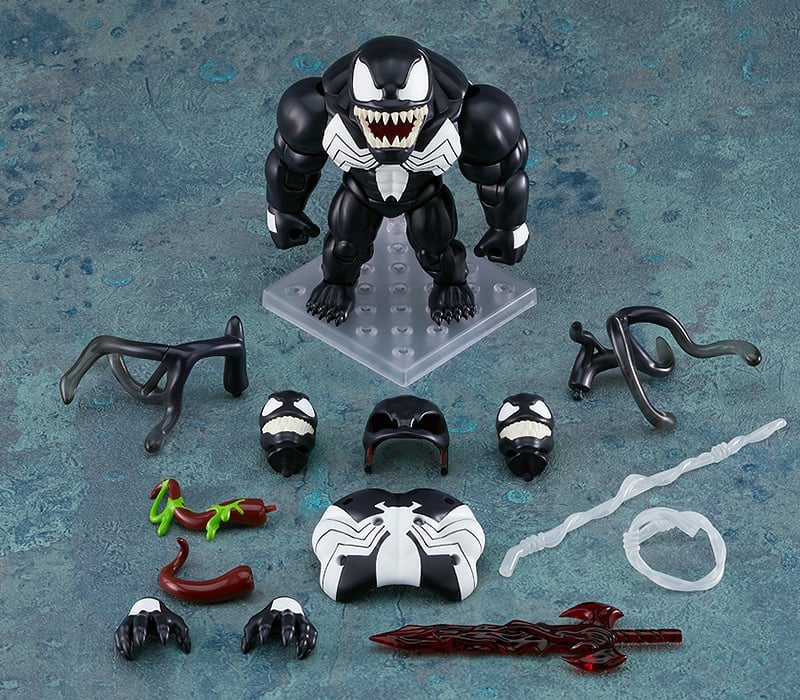 Venom フィギュア グッズ　セット Amazon.com: Good Smile Marvel Comics: Venom Nendoroid Action
