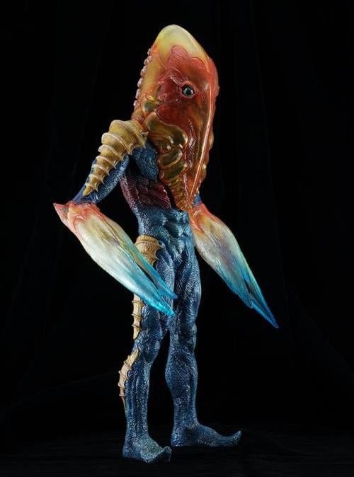 Ultraseven Nirasawa×Kaiju Remix Series Alien Metron Statue Gallery Image 9