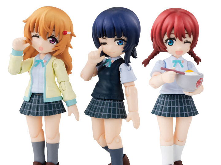 Love Live! Nijigasaki Academy School Idol Club Aqua Shooters! 03 Boxed Set of 3 Exclusive Figures Gallery Image 1