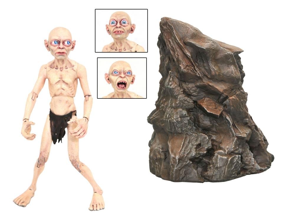The Lord of the Rings Select Deluxe Gollum Gallery Image 4