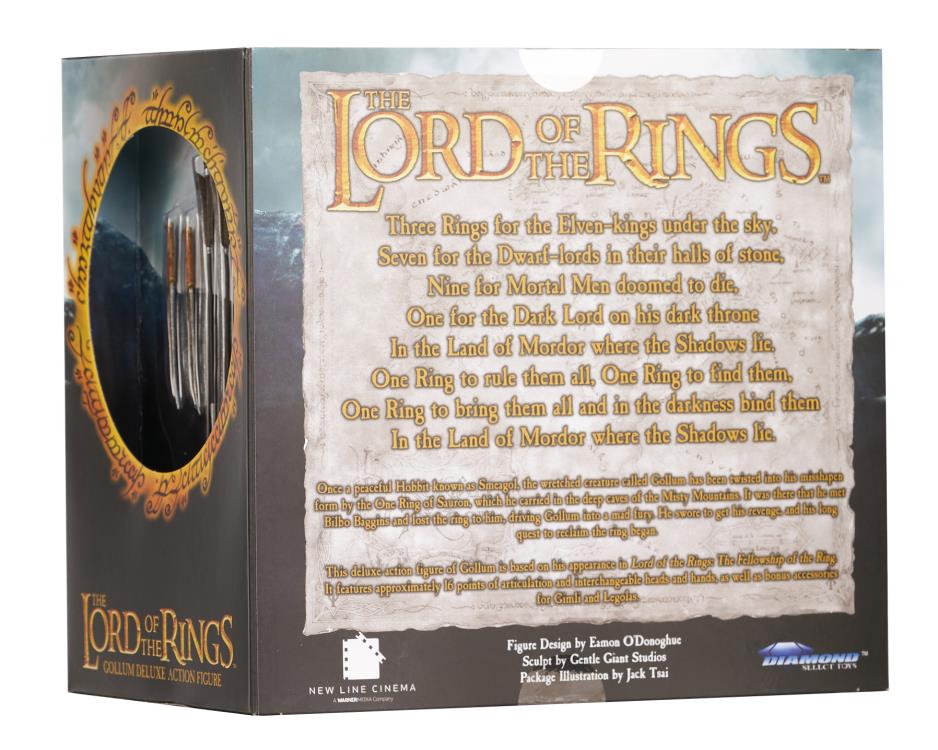 The Lord of the Rings Select Deluxe Gollum Gallery Image 7