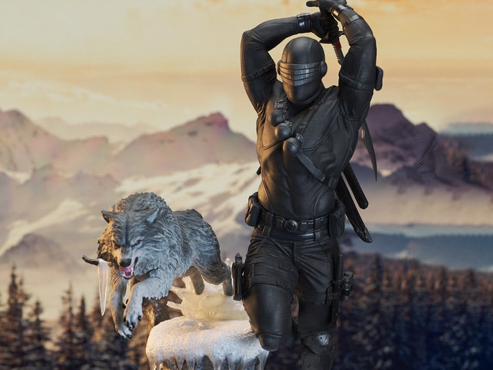 G.I. Joe Gallery Snake Eyes & Timber Figure Diorama Gallery Image 1