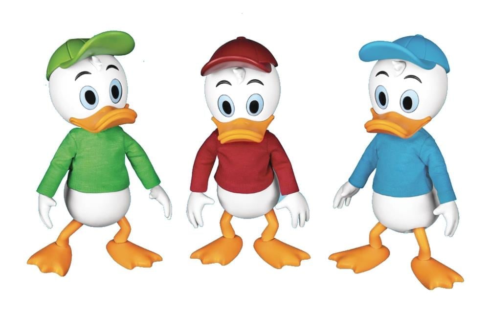DuckTales Dynamic 8ction Heroes DAH-069 Huey, Dewey, & Louie Set