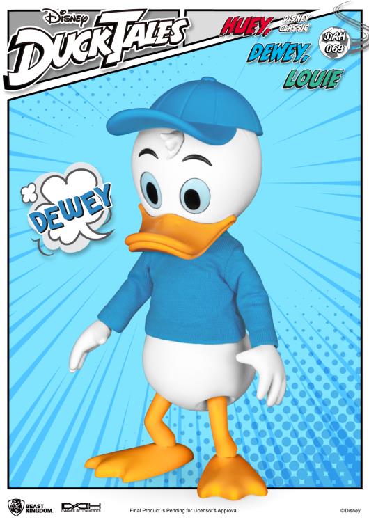 DuckTales Dynamic 8ction Heroes DAH-069 Huey, Dewey, & Louie Set of 3 Figures Gallery Image 10