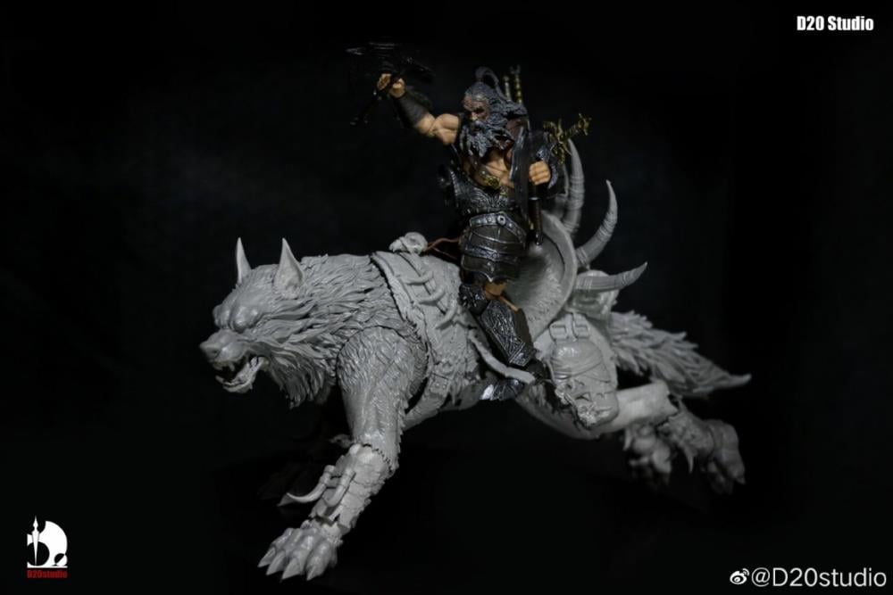 White Bone Wolf (Grey Artist Proof Ver.) 1/12 Scale Figure Gallery Image 6