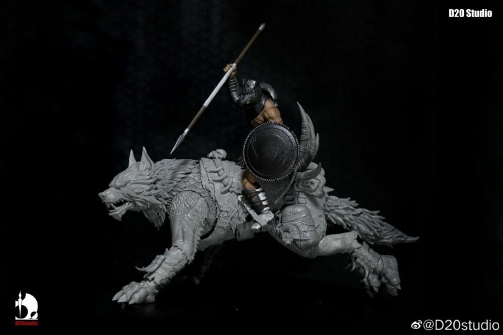 White Bone Wolf (Grey Artist Proof Ver.) 1/12 Scale Figure Gallery Image 7