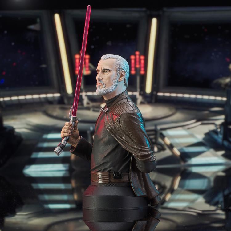 Star Wars: Revenge of the Sith Count Dooku 1/6 Scale Limited Edition Bust Gallery Image 4