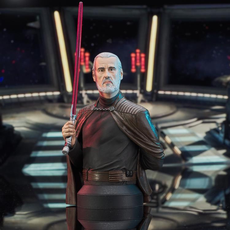 Star Wars: Revenge of the Sith Count Dooku 1/6 Scale Limited Edition Bust Gallery Image 3