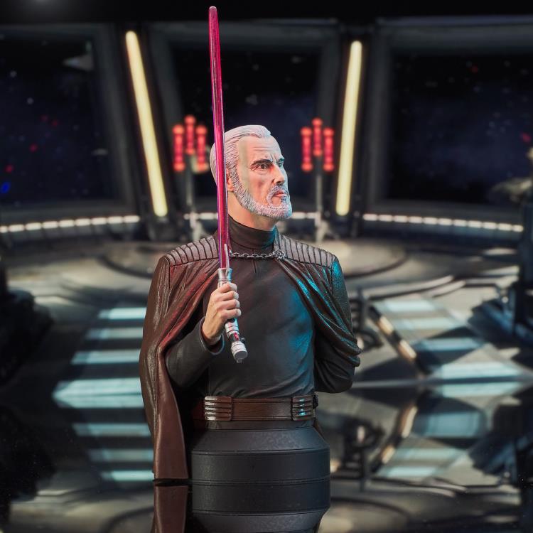 Star Wars: Revenge of the Sith Count Dooku 1/6 Scale Limited Edition Bust Gallery Image 6