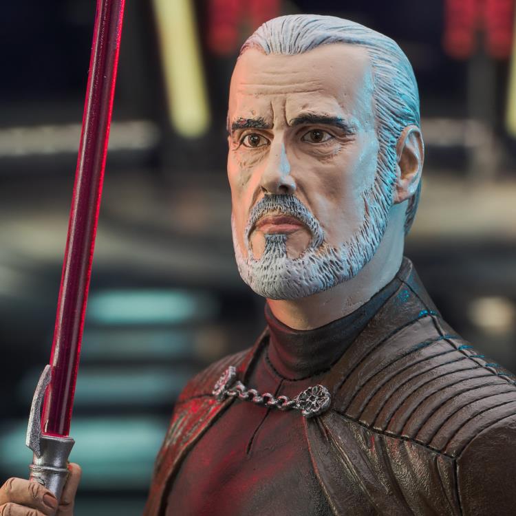 Star Wars: Revenge of the Sith Count Dooku 1/6 Scale Limited Edition Bust Gallery Image 7
