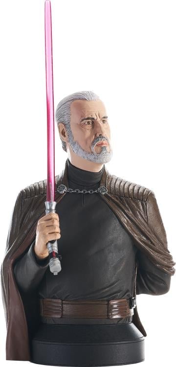 Star Wars: Revenge of the Sith Count Dooku 1/6 Scale Limited Edition Bust Gallery Image 9