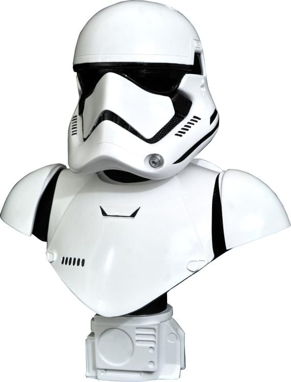 Star Wars: The Force Awakens Legends in 3D First Order Stormtrooper 1/2 Scale Limited Edition Bust Gallery Image 3
