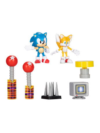 Sonic The Hedgehog 2.5" Figure Diorama Set Gallery Image 2