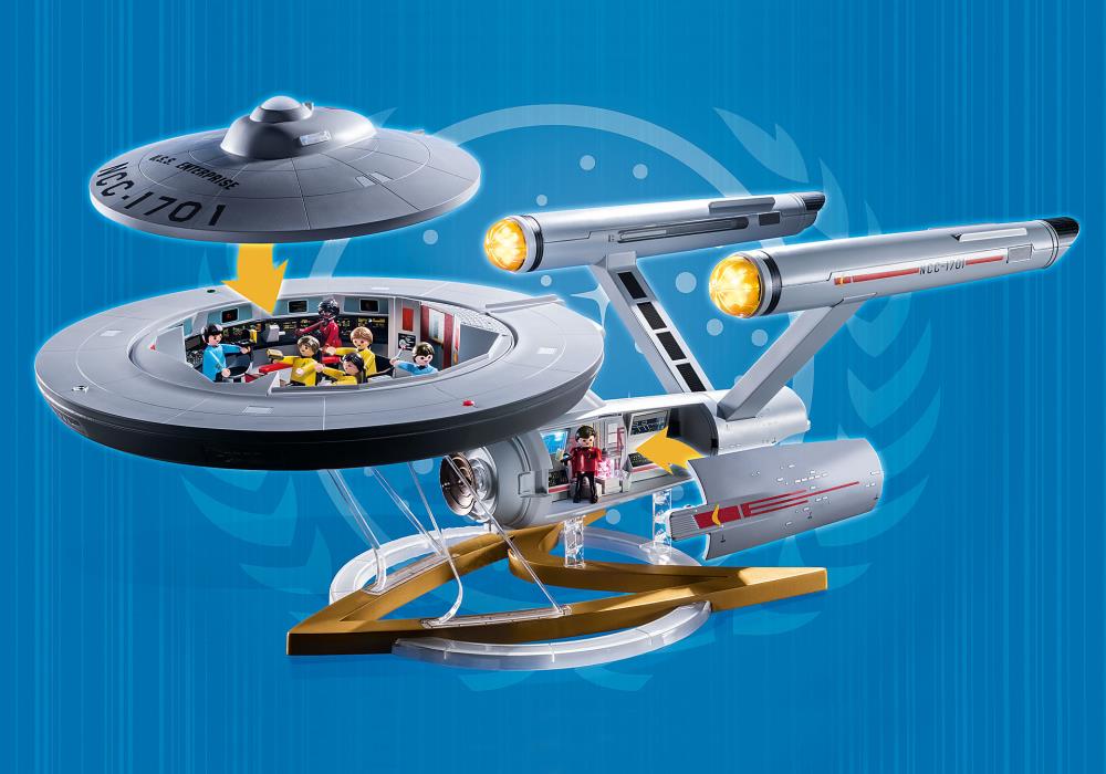 Star Trek: The Original Series U.S.S. Enterprise NCC-1701 Playset Gallery Image 3