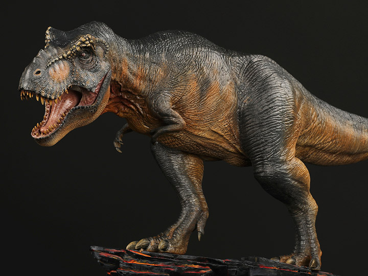 Jurassic Series Tyrannosaurus Rex The Blackrock Tyrant Deluxe Edition 1/35 Scale Figure Gallery Image 1