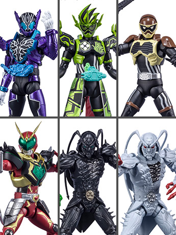 Kamen Rider Shodo-O Vol.7 Box of 10 Figures & Accessories Gallery Image 2