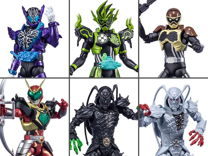 Kamen Rider Shodo-O Vol.7 Box of 10 Figures & Accessories Gallery Image 1