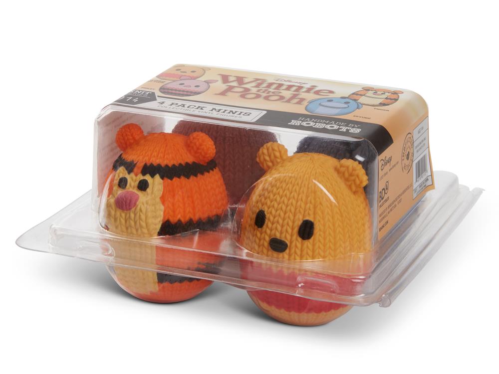 Disney Handmade by Robots Winnie the Pooh Mini Egg Four-Pack