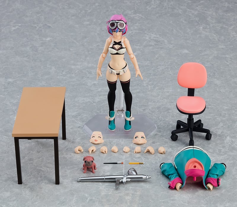 Figma 527 Ange & 528 Lanna セット Plastic Angels figma No.528 Lanna