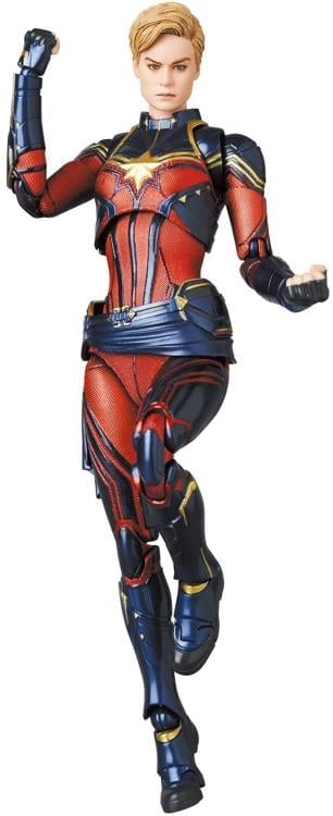 Avengers: Endgame MAFEX No.163 Captain Marvel Action Figure Gallery Image 3