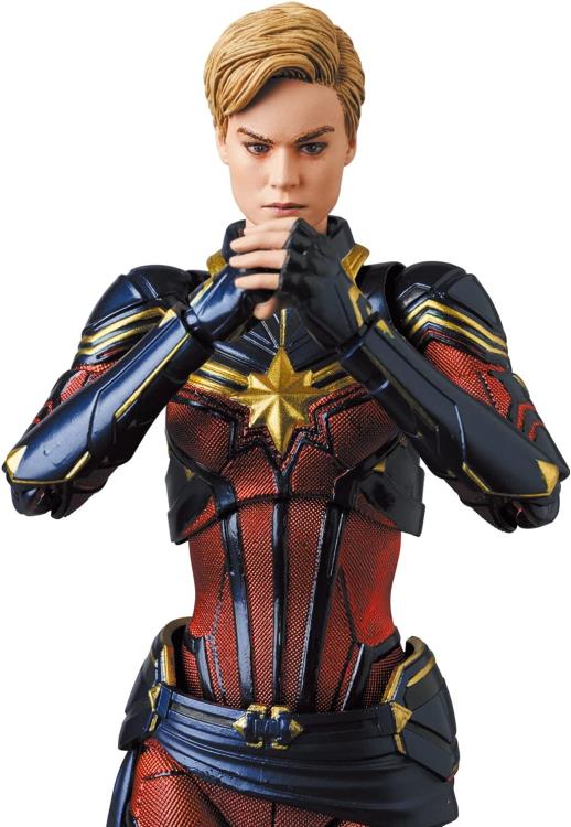 Avengers: Endgame MAFEX No.163 Captain Marvel Action Figure Gallery Image 10
