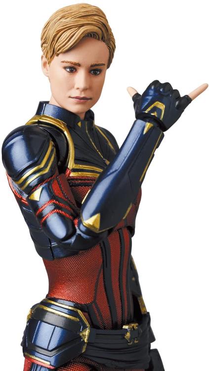 Avengers: Endgame MAFEX No.163 Captain Marvel Action Figure Gallery Image 8