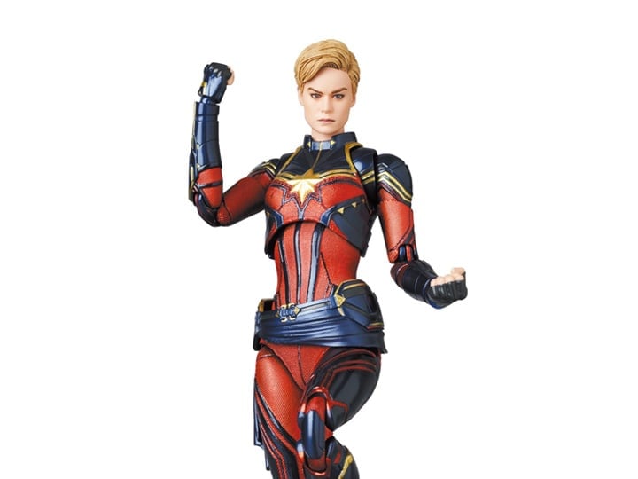 Avengers: Endgame MAFEX No.163 Captain Marvel Action Figure Gallery Image 1