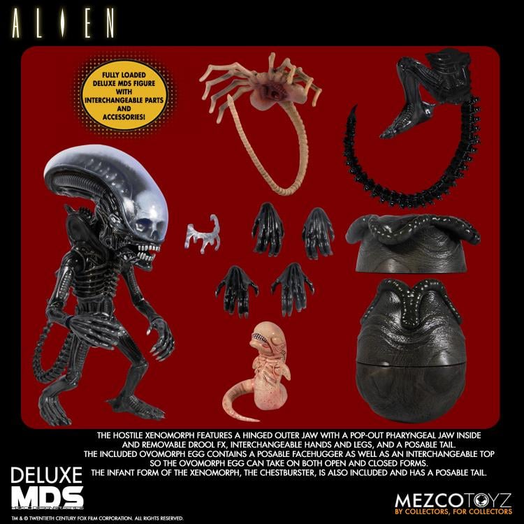 Alien Mezco Designer Series Deluxe Alien Set Gallery Image 11