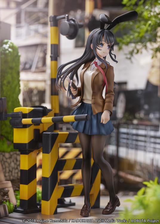 Rascal Does Not Dream of Bunny Girl Senpai Mai Sakurajima (Enoden Ver.) 1/7 Scale Shibuya Scramble Figure Gallery Image 13