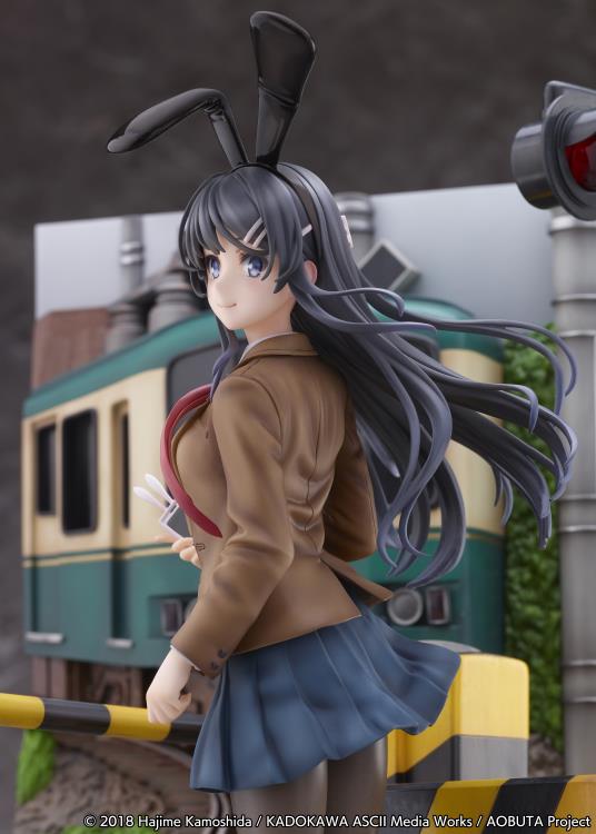 Rascal Does Not Dream of Bunny Girl Senpai Mai Sakurajima (Enoden Ver.) 1/7 Scale Shibuya Scramble Figure Gallery Image 11