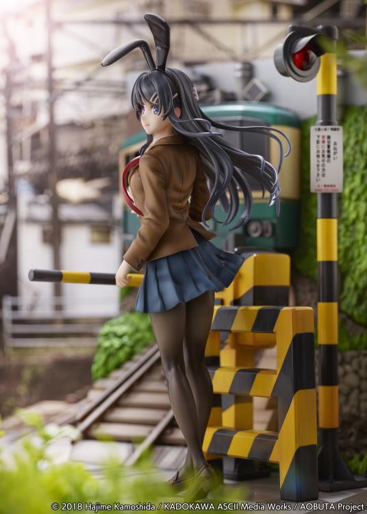 Rascal Does Not Dream of Bunny Girl Senpai Mai Sakurajima (Enoden Ver.) 1/7 Scale Shibuya Scramble Figure Gallery Image 14