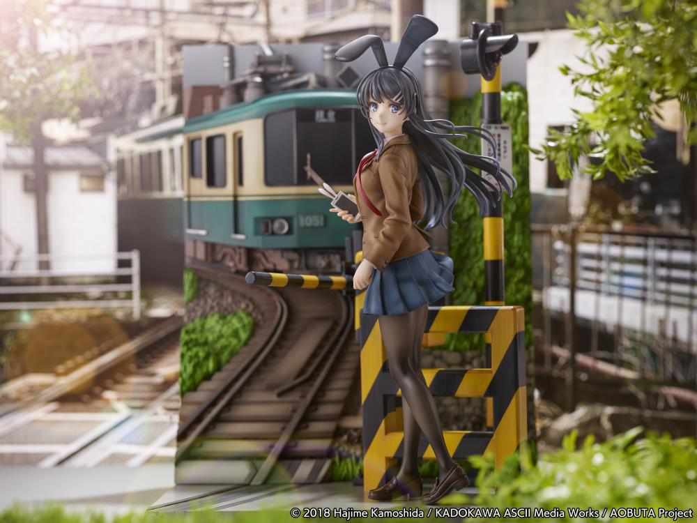 Rascal Does Not Dream of Bunny Girl Senpai Mai Sakurajima (Enoden Ver.) 1/7 Scale Shibuya Scramble Figure Gallery Image 17