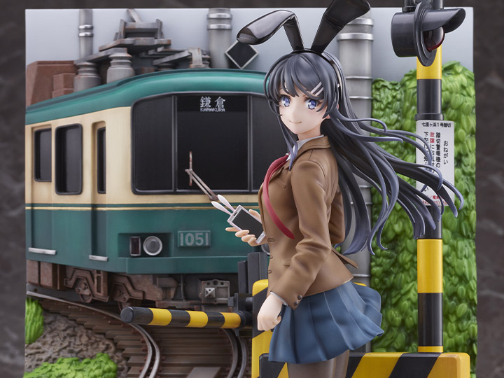 Rascal Does Not Dream of Bunny Girl Senpai Mai Sakurajima (Enoden Ver.) 1/7 Scale Shibuya Scramble Figure Gallery Image 1