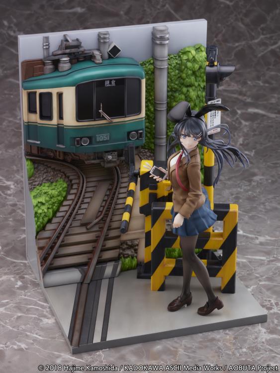Rascal Does Not Dream of Bunny Girl Senpai Mai Sakurajima (Enoden Ver.) 1/7 Scale Shibuya Scramble Figure Gallery Image 5