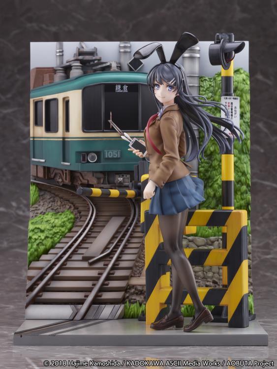 Rascal Does Not Dream of Bunny Girl Senpai Mai Sakurajima (Enoden Ver.) 1/7 Scale Shibuya Scramble Figure Gallery Image 3