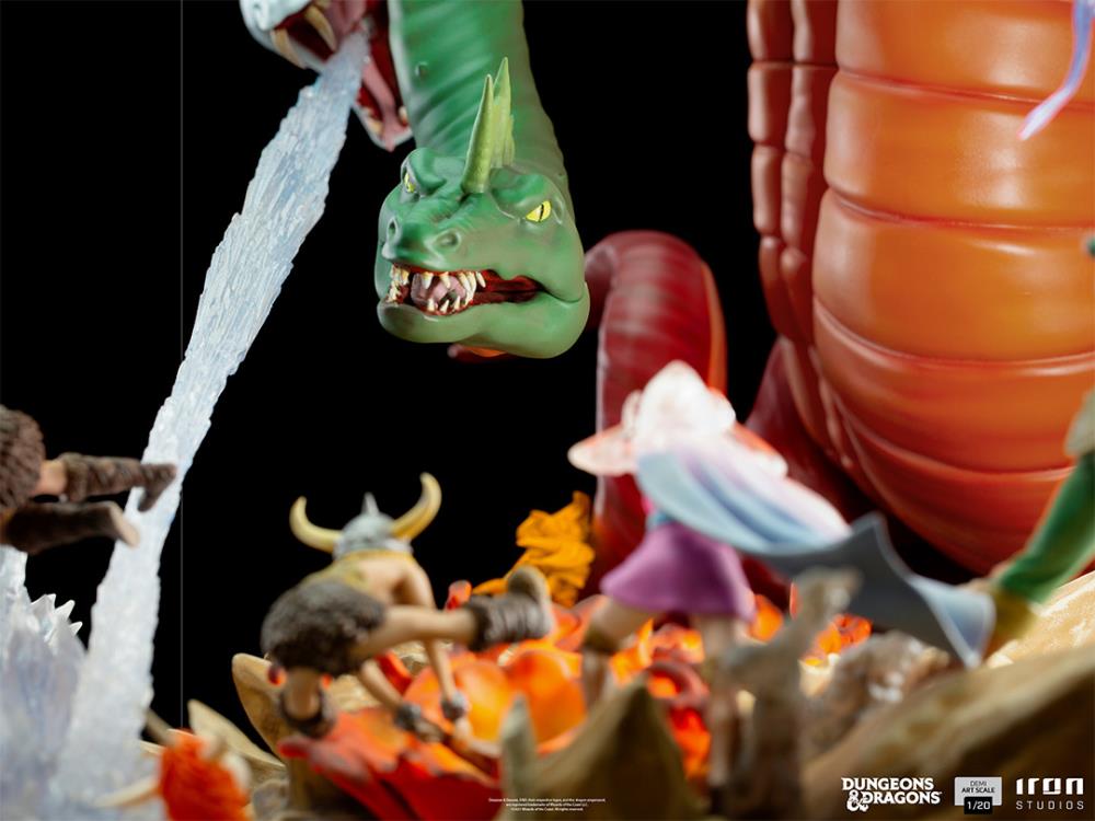 Dungeons & Dragons Tiamat Battle 1/20 Demi Art Scale Limited Edition Statue Gallery Image 12