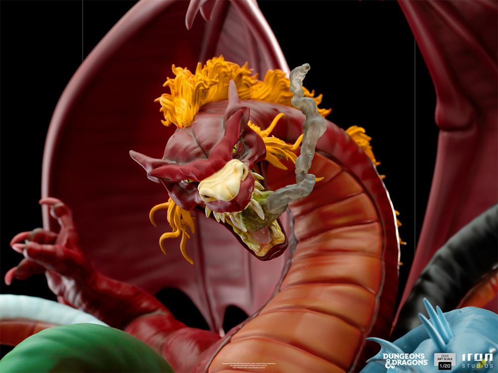 Dungeons & Dragons Tiamat Battle 1/20 Demi Art Scale Limited Edition Statue Gallery Image 10