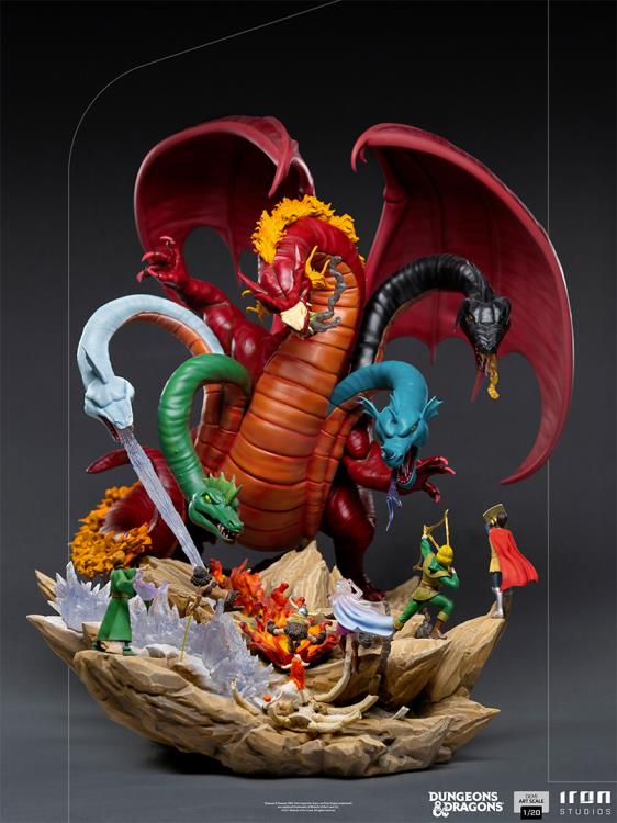 Dungeons & Dragons Tiamat Battle 1/20 Demi Art Scale Limited Edition Statue Gallery Image 6
