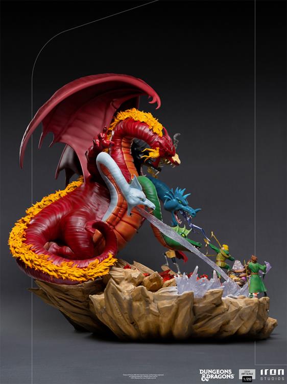 Dungeons & Dragons Tiamat Battle 1/20 Demi Art Scale Limited Edition Statue Gallery Image 9