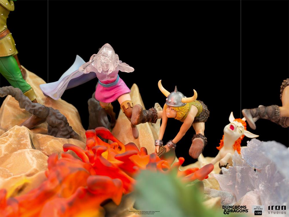 Dungeons & Dragons Tiamat Battle 1/20 Demi Art Scale Limited Edition Statue Gallery Image 14