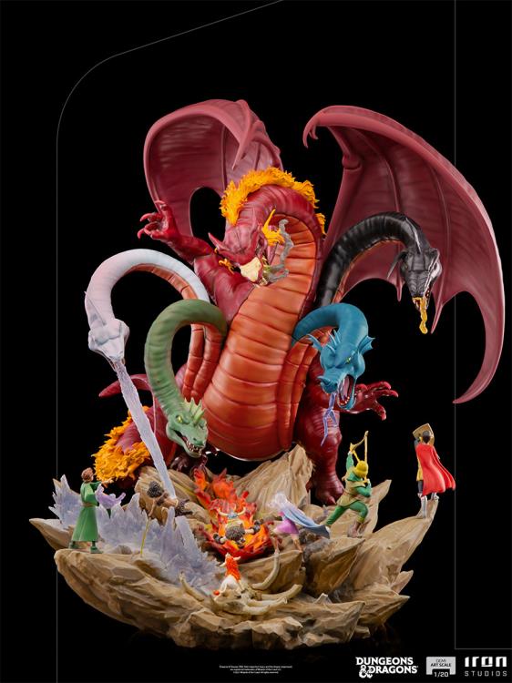 Dungeons & Dragons Tiamat Battle 1/20 Demi Art Scale Limited Edition Statue Gallery Image 5