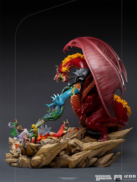 Dungeons & Dragons Tiamat Battle 1/20 Demi Art Scale Limited Edition Statue Gallery Image 7