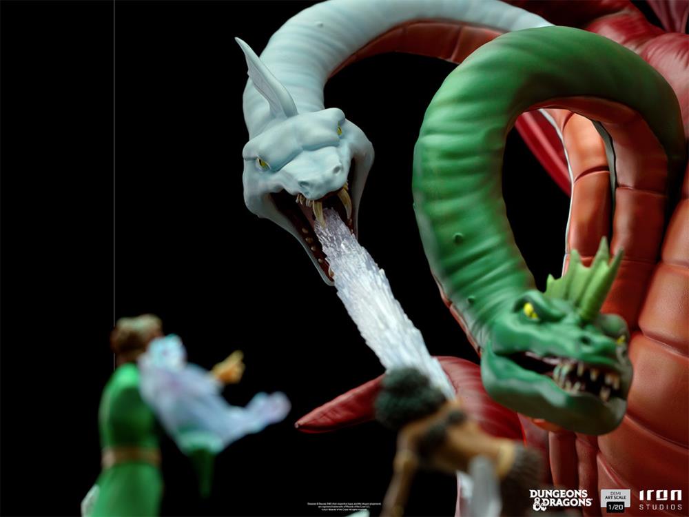Dungeons & Dragons Tiamat Battle 1/20 Demi Art Scale Limited Edition Statue Gallery Image 13