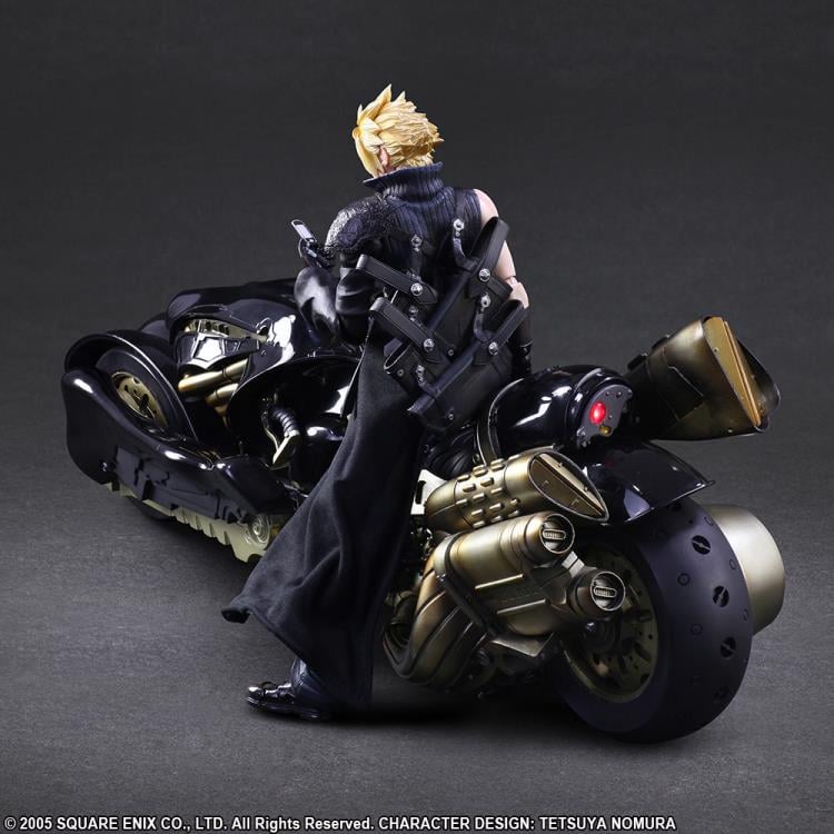 Final Fantasy VII: Advent Children Play Arts Kai Cloud Strife and Fenrir (Reissue) Gallery Image 4