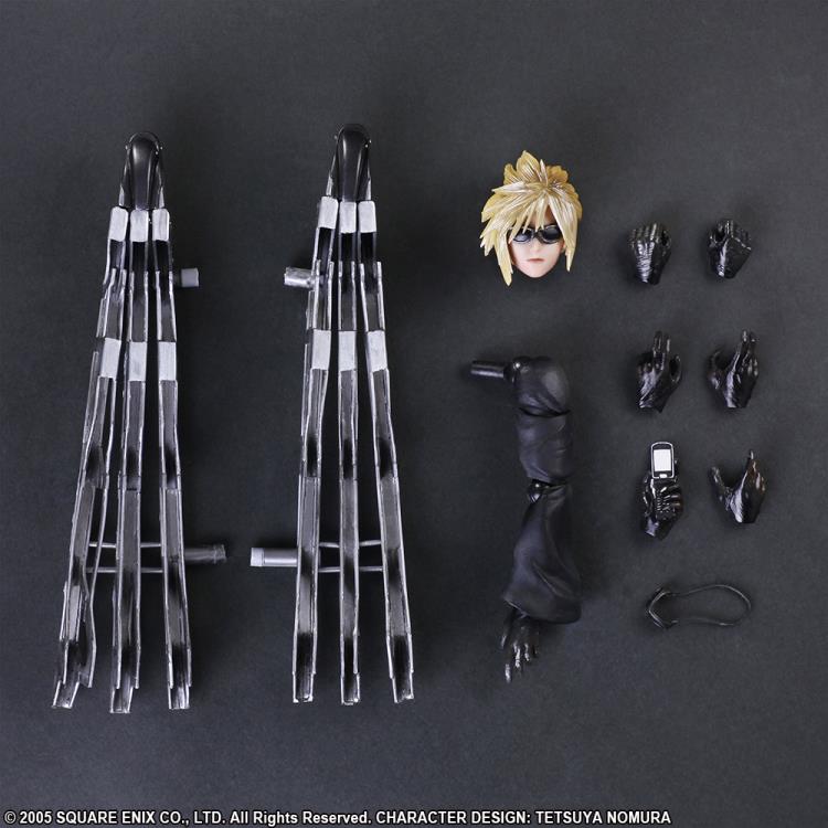 Final Fantasy VII: Advent Children Play Arts Kai Cloud Strife and Fenrir (Reissue) Gallery Image 10