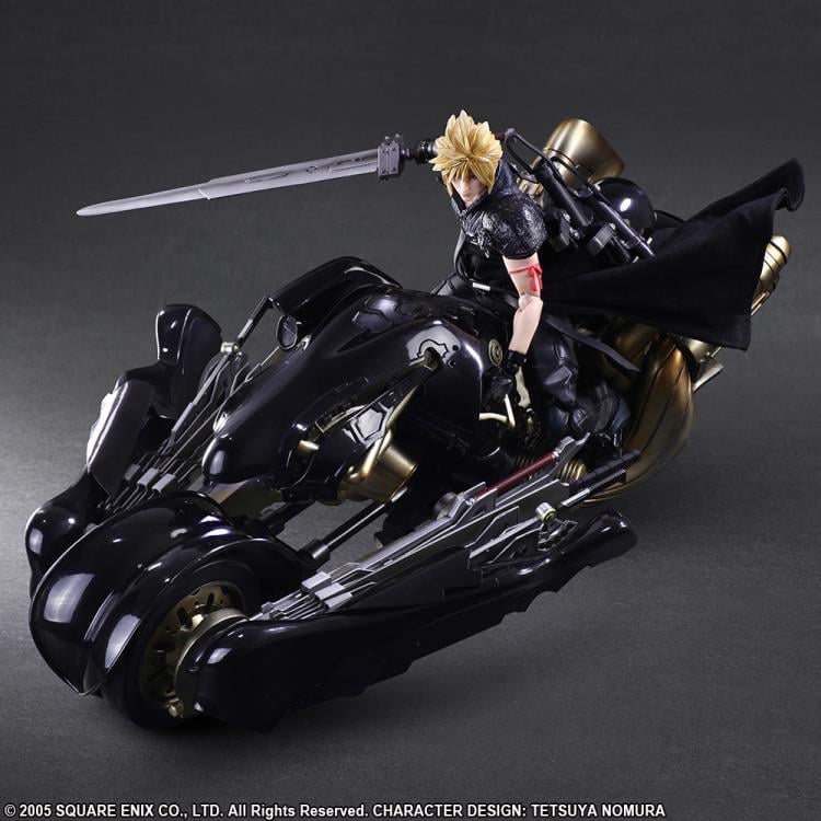 Final Fantasy VII: Advent Children Play Arts Kai Cloud Strife and Fenrir (Reissue) Gallery Image 6