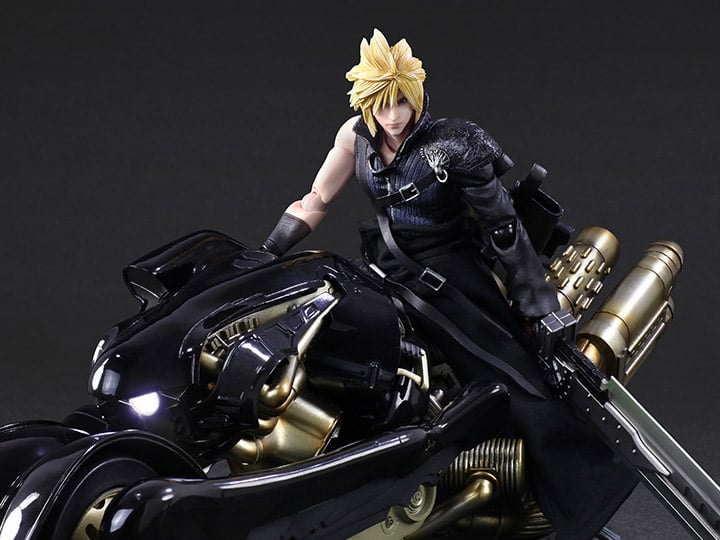 Final Fantasy VII: Advent Children Play Arts Kai Cloud Strife and Fenrir (Reissue) Gallery Image 1